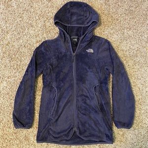 North Face Longline Osito Jacket WITH HOOD